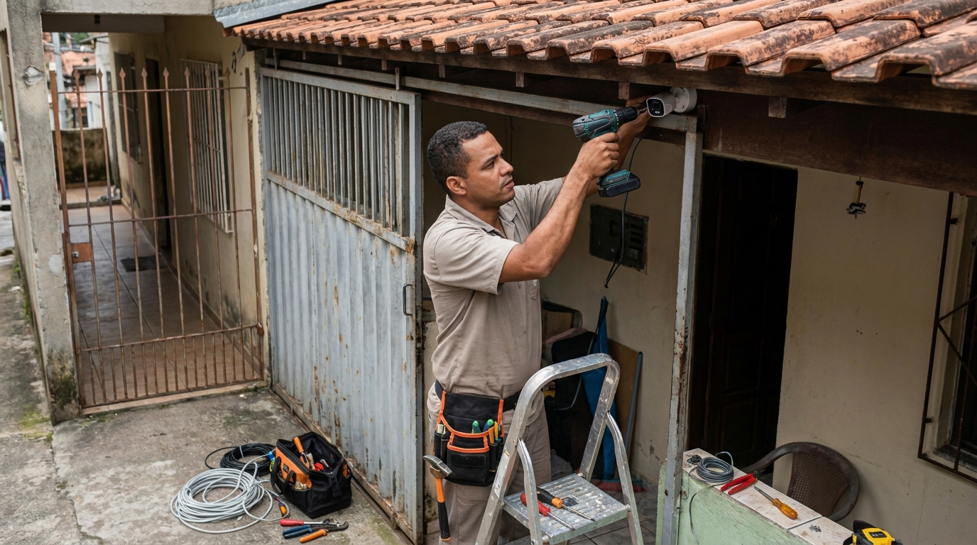 Instalação de Câmeras de Segurança perto de mim em Diadema‑SP
